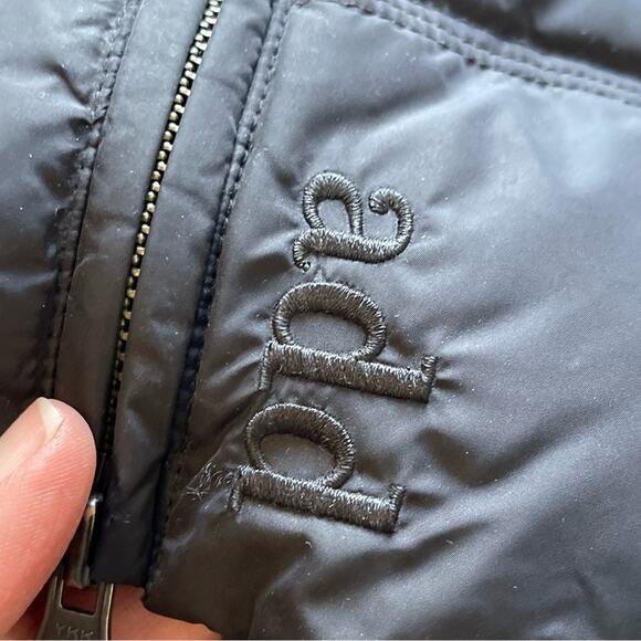 Add Goose Down Black Puffer Vest Size 12 - Picture 11 of 11